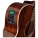 Ferndale Ga3-ce Grand Auditorium Cutaway Electro Mahogany Sapele - controls 