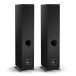DALI OBERON 5 Floorstanding Speakers (Pair), Black Ash Back View