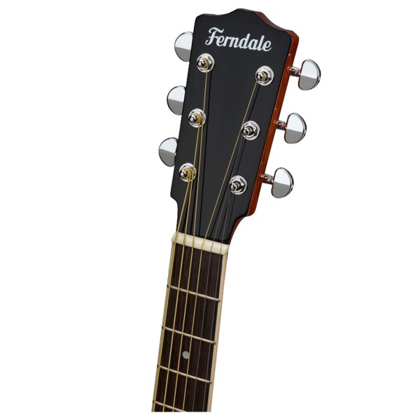 Ferndale Ga2-ce Grand Auditorium Cutaway Electro Natural - headstock 