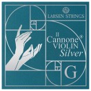 Larsen Il Cannone Silver Violin G String, 4/4