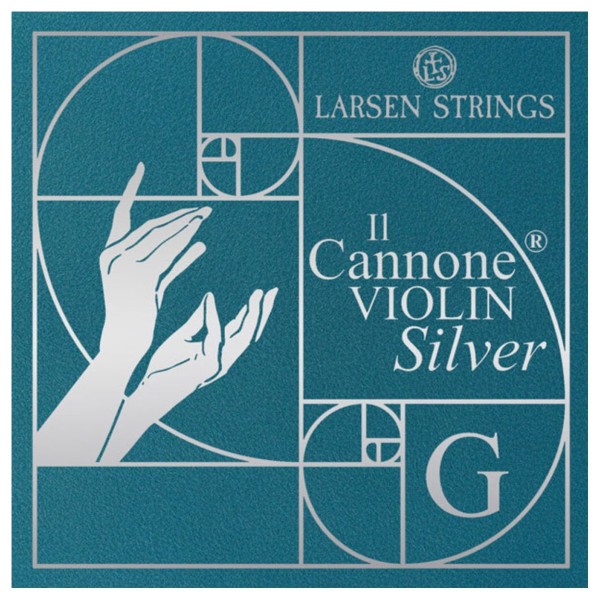 Larsen Il Cannone Pure Silver G String, 4/4