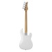 Antiquity Aq-l Left-handed Bass Guitar, White, Back