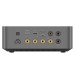 WiiM Amp Ultra Streaming Amplifier, Space Grey - rear 