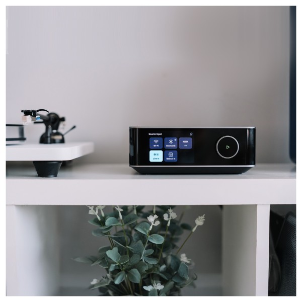 WiiM Amp Ultra Streaming Amplifier, Space Grey - lifestlye5 