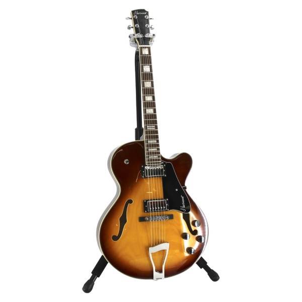 Hartwood Novella Hollowbody Guitar, Tobacco Sunburst - Secondhand