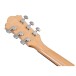 Ibanez AE170, Natural Top Transparent Red Back and Sides headstock back 