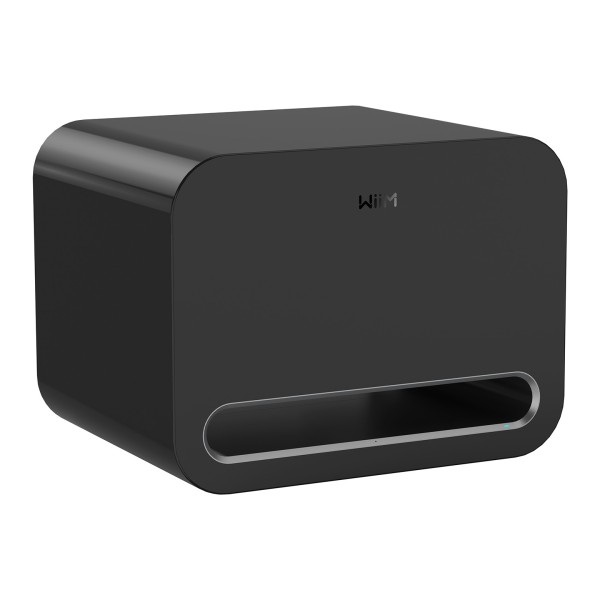 WiiM Sub Pro Subwoofer, Black - face right 