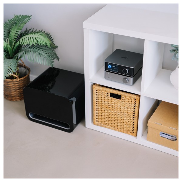 WiiM Sub Pro Subwoofer, Black - lifestyle 2