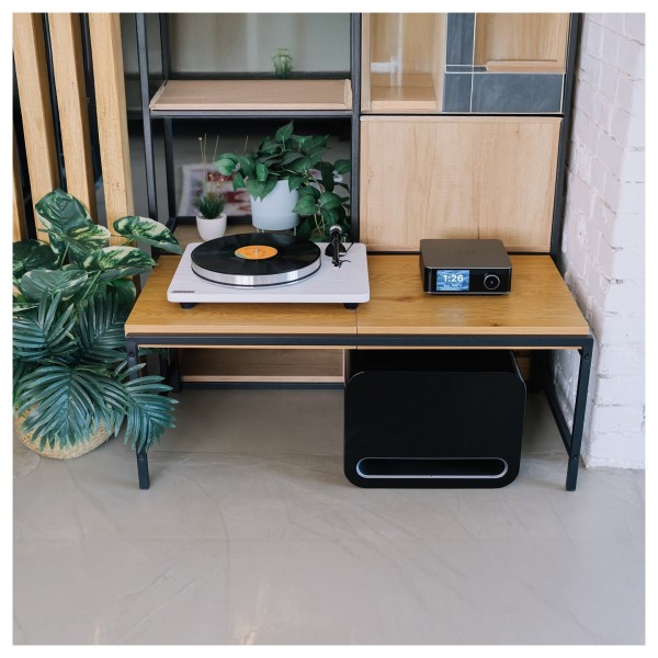 WiiM Sub Pro Subwoofer, Black - lifestyle 3