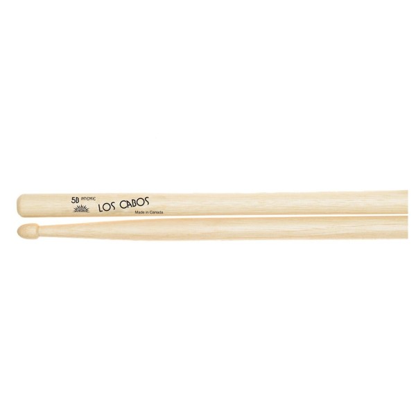 Los Cabos 5B Intense Hickory Wood Tip Drumsticks