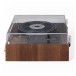 Crosley Miles Turntable, Walnut - Side