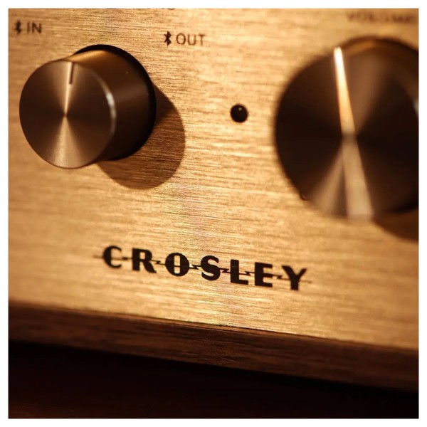 Crosley Miles Turntable, Walnut - Lifestyle 3