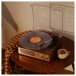 Crosley Miles Turntable, Walnut - Lifestyle 4