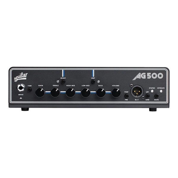 Aguilar AG500 V2 Lightweight Bass Head - front