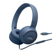 JBL Tune 520C USB-C On-Ear Headphones, Blue