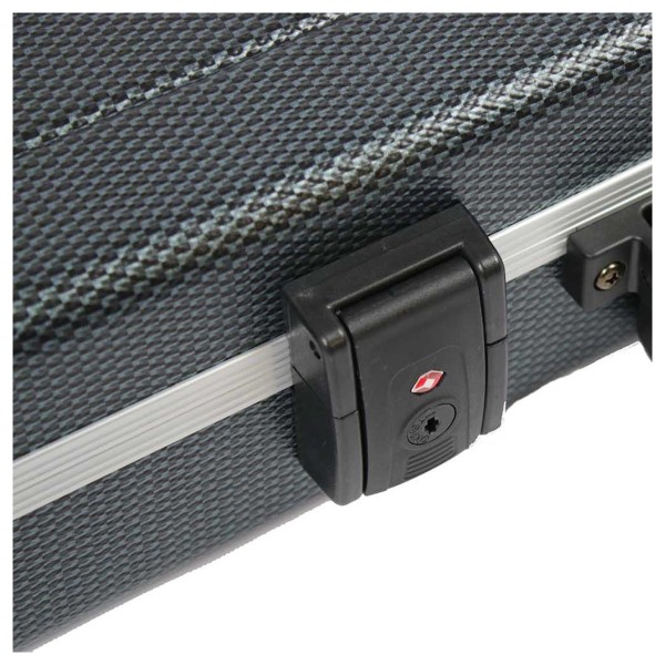 Tourtech Pro Series ABS Electric Guitar Tsa Case (Double Color Diamond Grain) -