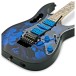 Ibanez JEM77P Steve Vai Premium 2018, Blue Floral close