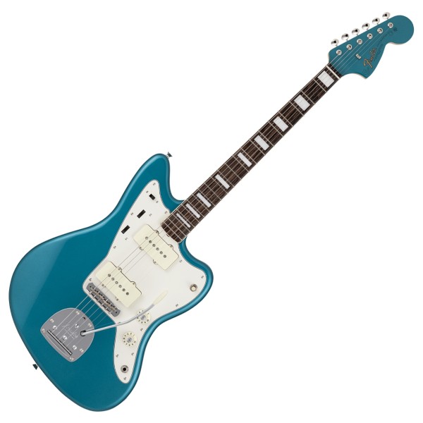 Fender Made in Japan Traditional Late 60s Jazzmaster RW, Ocean Turquoise Metallic - front