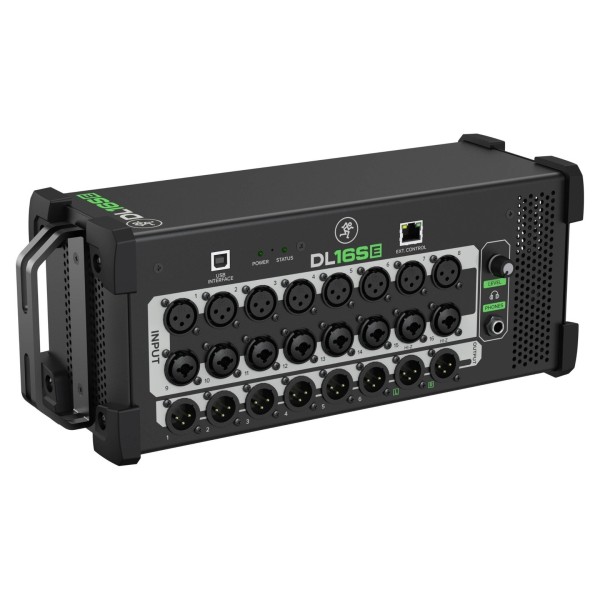 Mackie DL32SE 32-Channel Digital Rack Mixer Front Left Angle