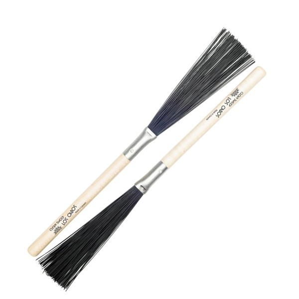Los Cabos Brushes Clean Sweep Nylon Wood Handle