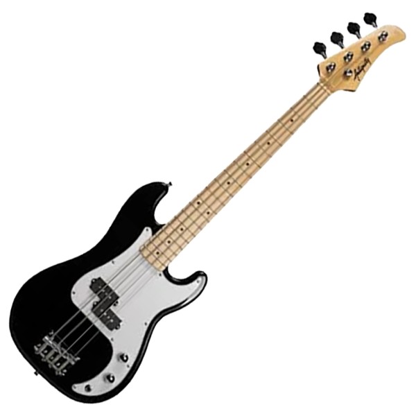 Antiquity Aq-pb Mini Bass Guitar Black - front