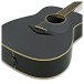 Yamaha FG-TA TransAcoustic, Black close