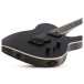 Schecter PT SLS Elite Evil Twin, Satin Black, Front Angled Right