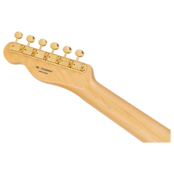 Fender Made in Japan Traditional 2025 Collection 60s Telecaster RW, White Pearl - headstock back 
