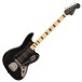 Squier FSR Classic Vibe Bass VI MN, Black Pickguard, Matching Headstock, Black - front
