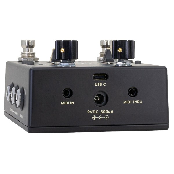 Walrus Audio Xero Polylooper Stereo / Dual Looper Pedal, Black - mini jacks 