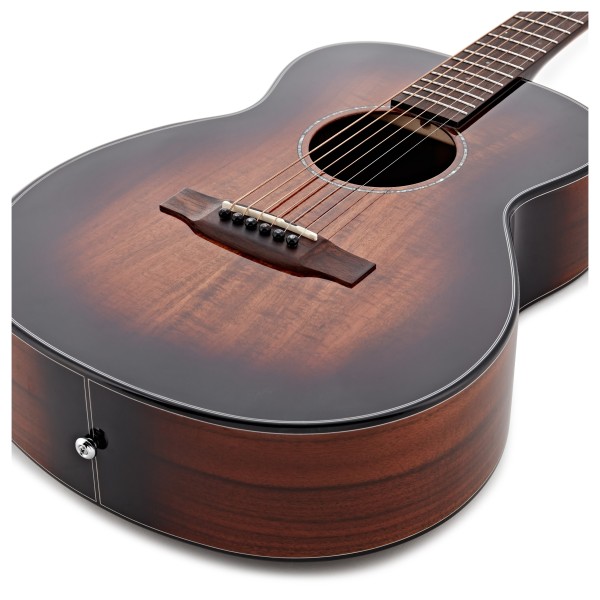 Hartwood Artiste Travel Acoustic Guitar, Natural Koa
