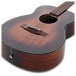 Hartwood Artiste Travel Acoustic Guitar, Natural Koa