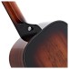 Hartwood Artiste Travel Acoustic Guitar, Natural Koa