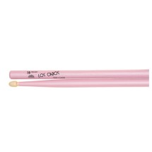 Los Cabos 5B Pink Hickory Wood Tip paličky na bicie