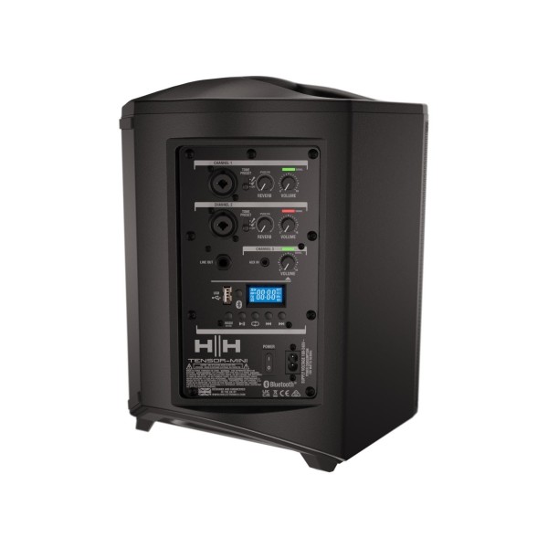 HH Tensor-Mini Portable PA Speaker Rear Panel