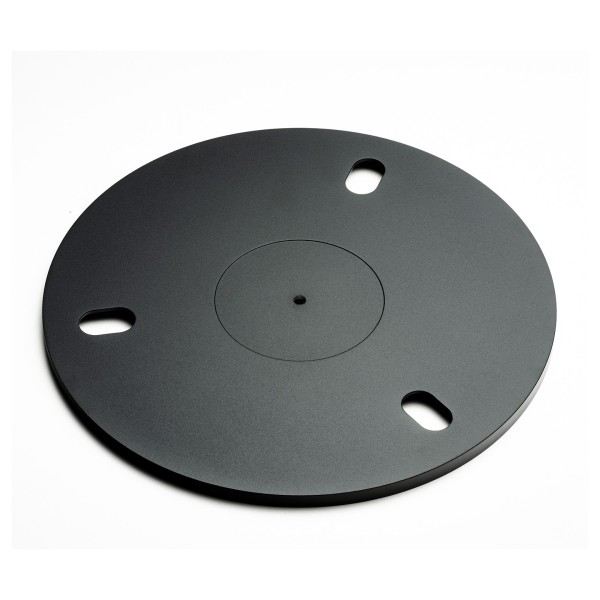Pro-Ject E1.2 Turntable, Black - platter 