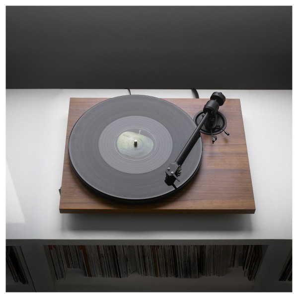 Pro-Ject E1.2 Turntable, Walnut - walnut 