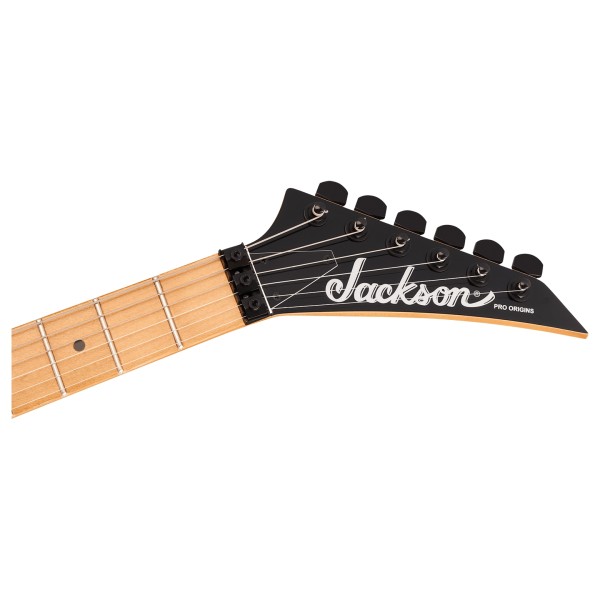 Jackson Pro Origins 1985 San Dimas SD1 HH FR MN, Snow White - headstock 