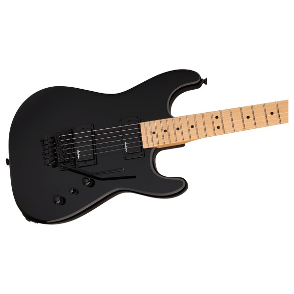 Jackson Pro Origins 1985 San Dimas SD1 HH FR MN, Gloss Black - body and neck 