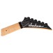 Jackson Pro Origins 1985 San Dimas SD1 HH FR MN, Gloss Black - headstock 