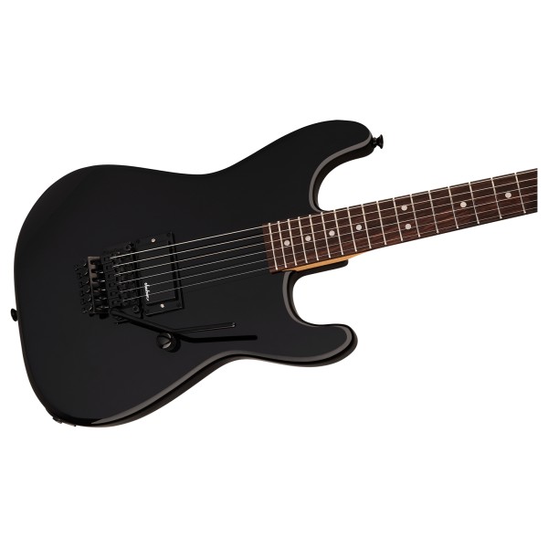 Jackson Pro Origins 1985 San Dimas SD1A H FR RW, Gloss Black - body and neck 