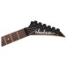 Jackson Pro Origins 1985 San Dimas SD1A H FR RW, Gloss Black - headstock 