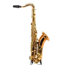 Rosedale Professional Tenor Saxophone by Gear4music, Gold - Secondhand