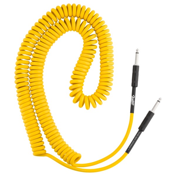 Fender 30' Coil Cable, Fender x Third Man Hardware, Yellow - front