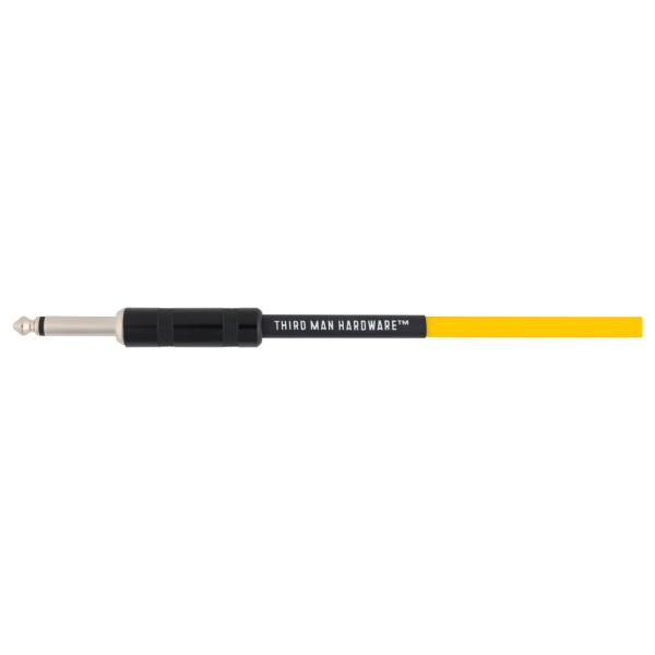 Fender 30' Coil Cable, Fender x Third Man Hardware, Yellow - end
