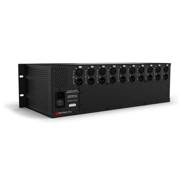Harrison D510R 500 Series Rack System - Angled Rear