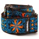 Dunlop Strap - Hendrix Blacklight Fillmore Blue - rolled