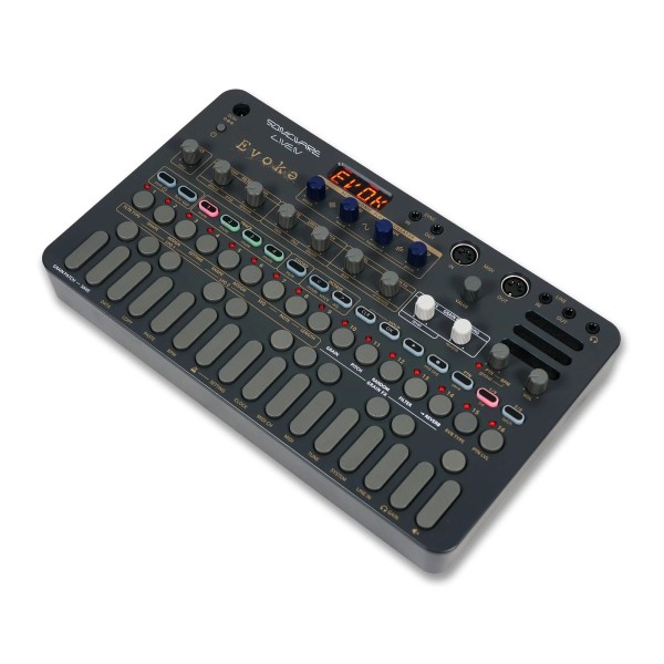 Sonicware LIVEN Evoke Synthesizer - Angled