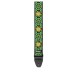 Dunlop Strap - Hendrix Blacklight Fillmore Green - straight