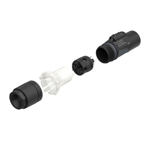Neutrik NAC3MTRUE1L Connector Exploded View